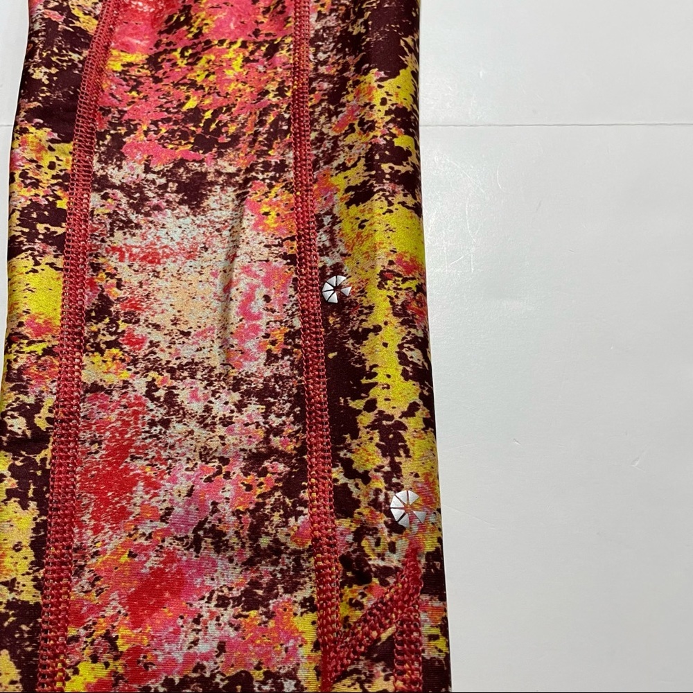 Ghost Flower Carbon38 Earth High Waisted Leggings Athleisure Activewear Small - Picture 5 of 9